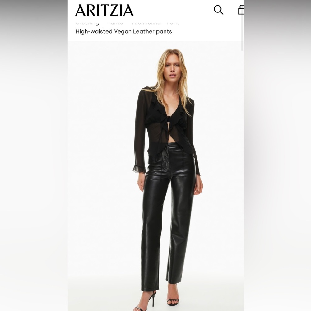 UNWORN MELINA LEATHER PANT
